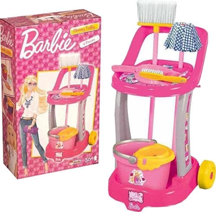 BARBIE TEMİZLİK ARABASI