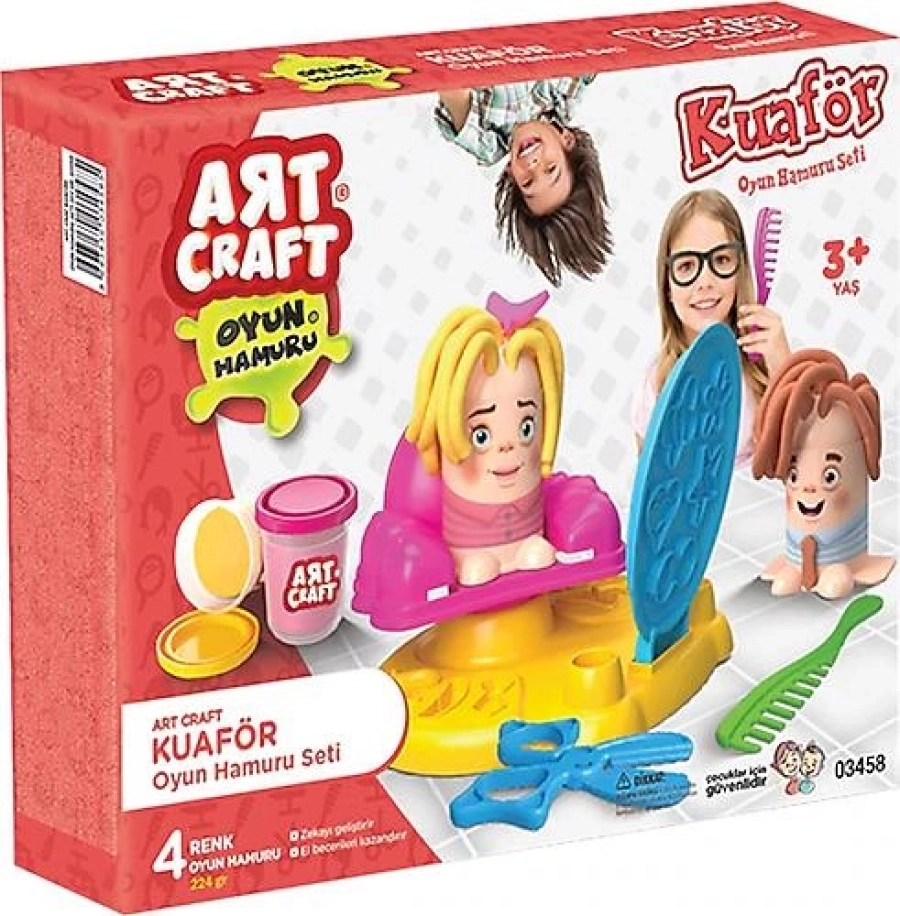 KUAFÖR OYUN HAMUR SETİ