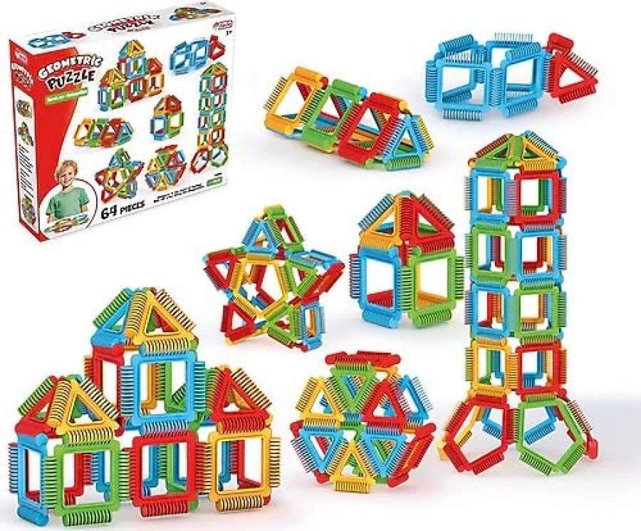 GEOMETRİK PUZZLE 64 PRÇ