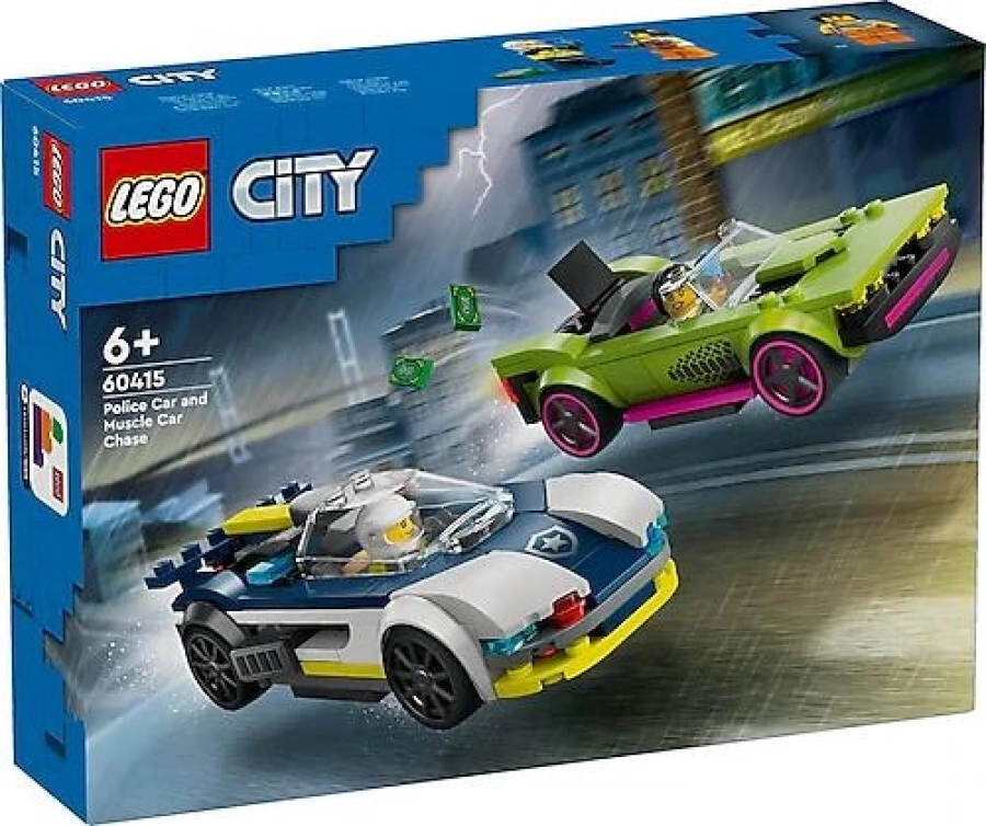 LEGO POLİS ARABA TAKİBİ