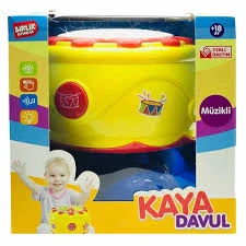 PİLLİ IŞIKLI SESLİ KAYA DAVUL