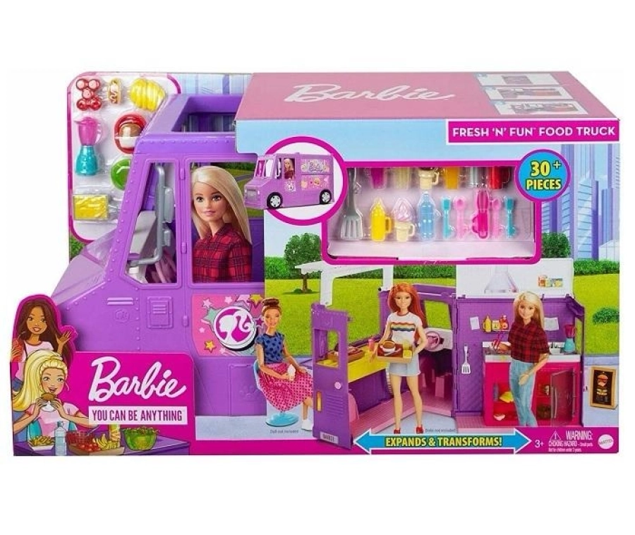 BARBIE YEMEK ARABASI SETİ
