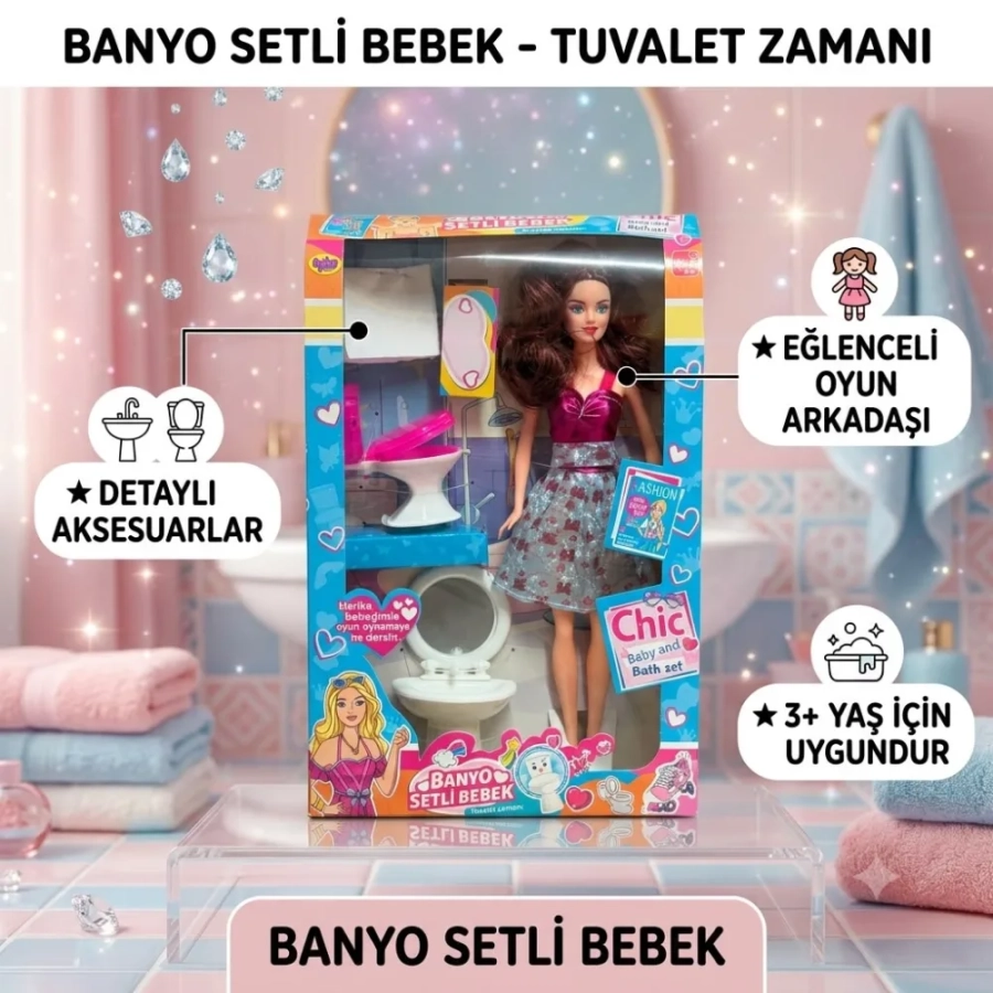 ANLILY KLOZETLİ BEBEK