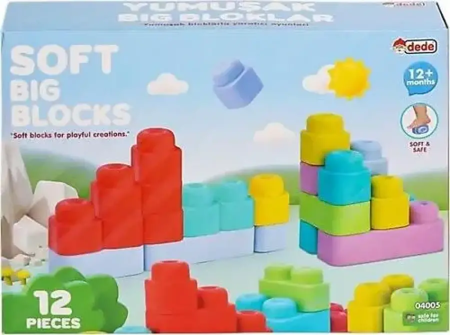 YUMUŞAK BLOKLAR 12 PRÇ
