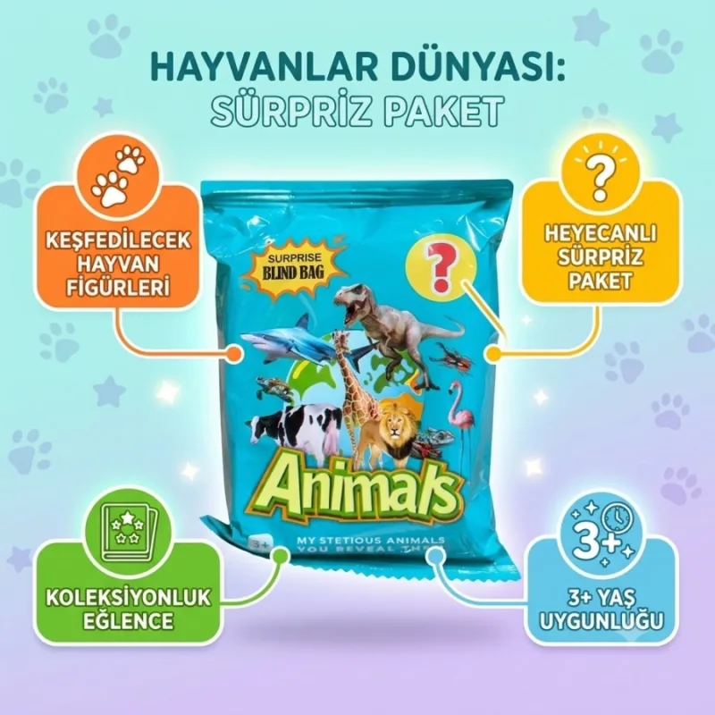 SÜRPRİZ PAKET HAYVANLAR