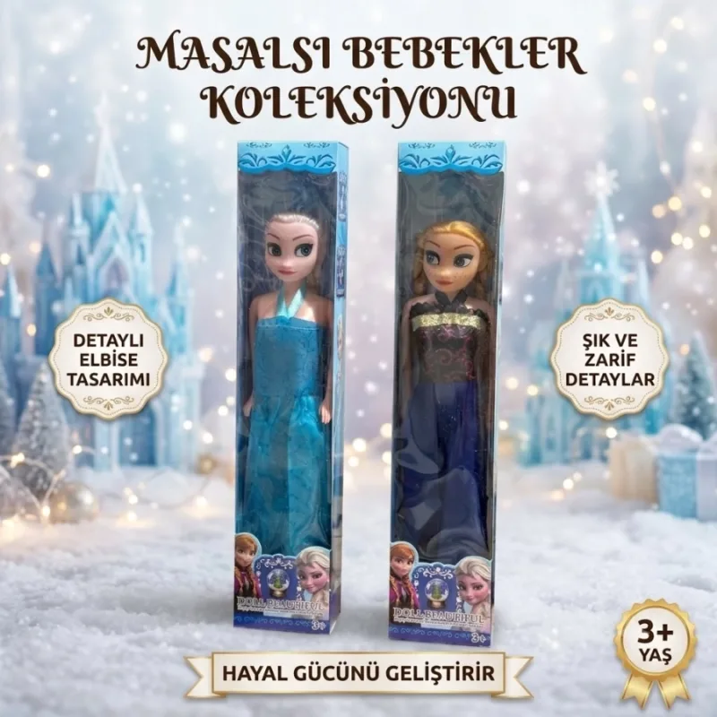 ÖRGÜ SAÇLI TEKLİ FROZEN