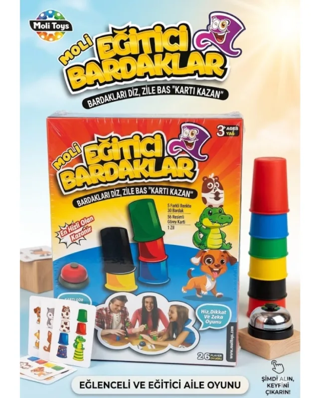 MOLİ EĞİTİCİ BARDAKLAR