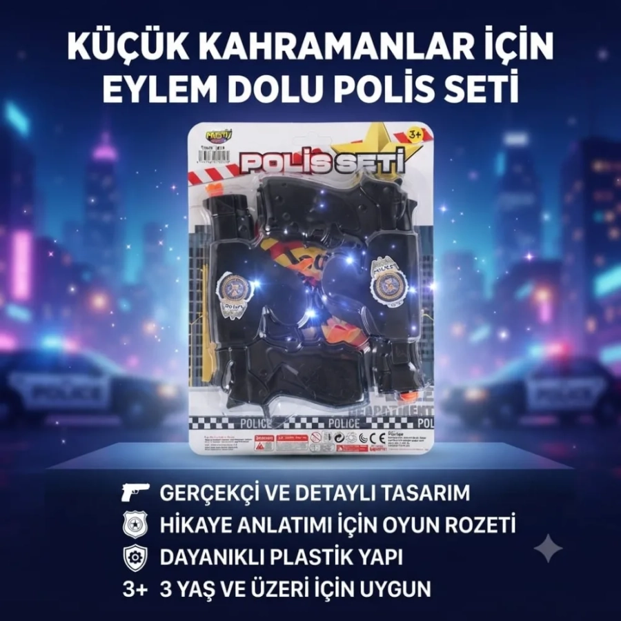 2 TABANCALI POLİS SET
