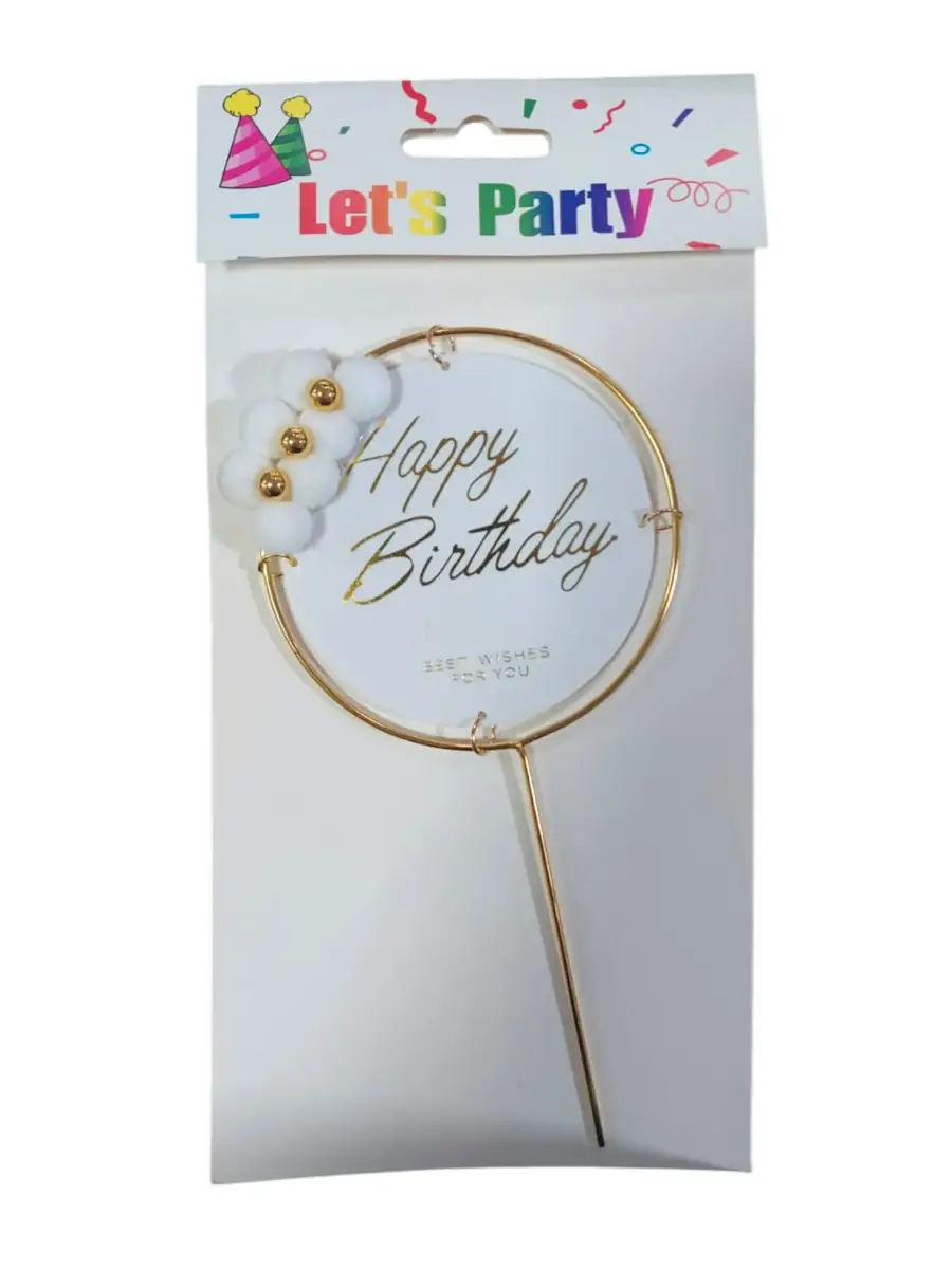 PASTA SÜSÜ METAL YUVARLAK TOPLU