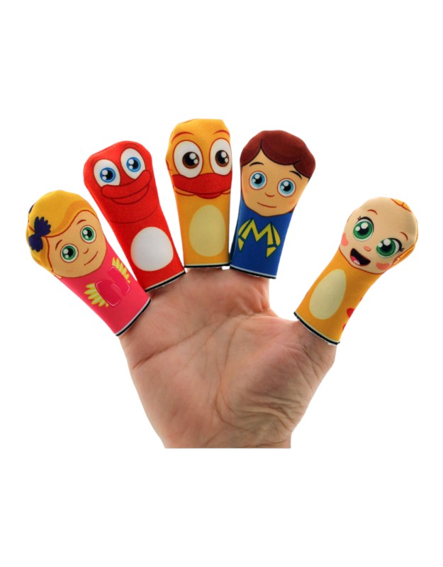 5'Lİ PARMAK KUKLA SETİ