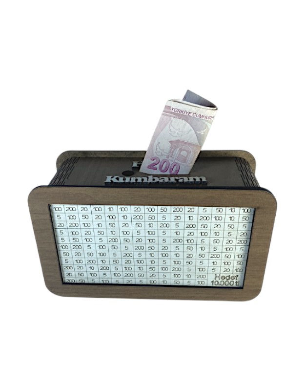 AHŞAP HEDEF KUMBARAM