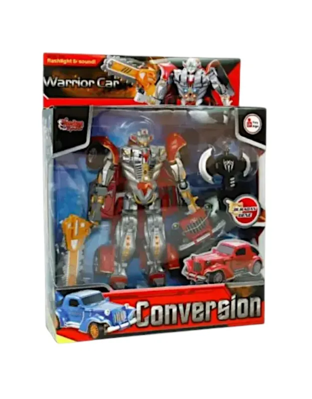 DÖNÜŞEN ROBOT WARRIOR ARABA