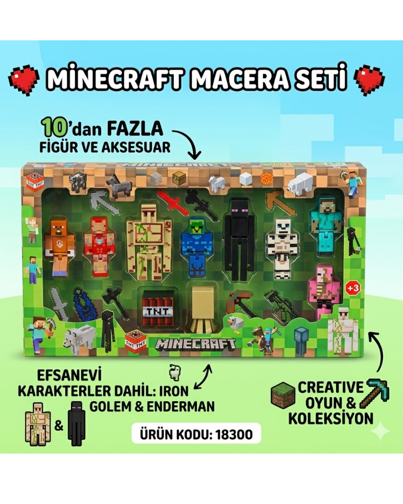 MINECRAFT JUMBO SET