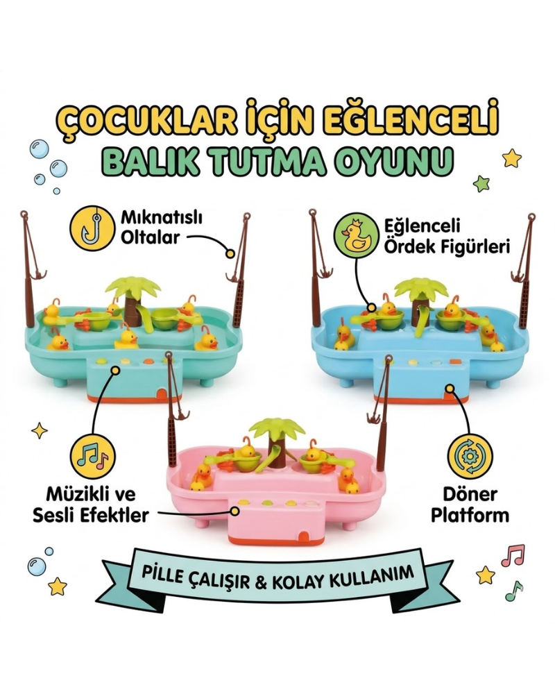 HAVUZLU ÖRDEK TUTMA OYUNU