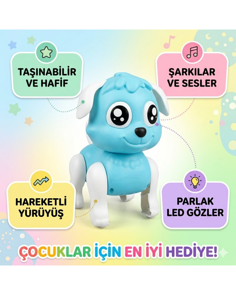 PİLLİ IŞIKLI KÖPEK