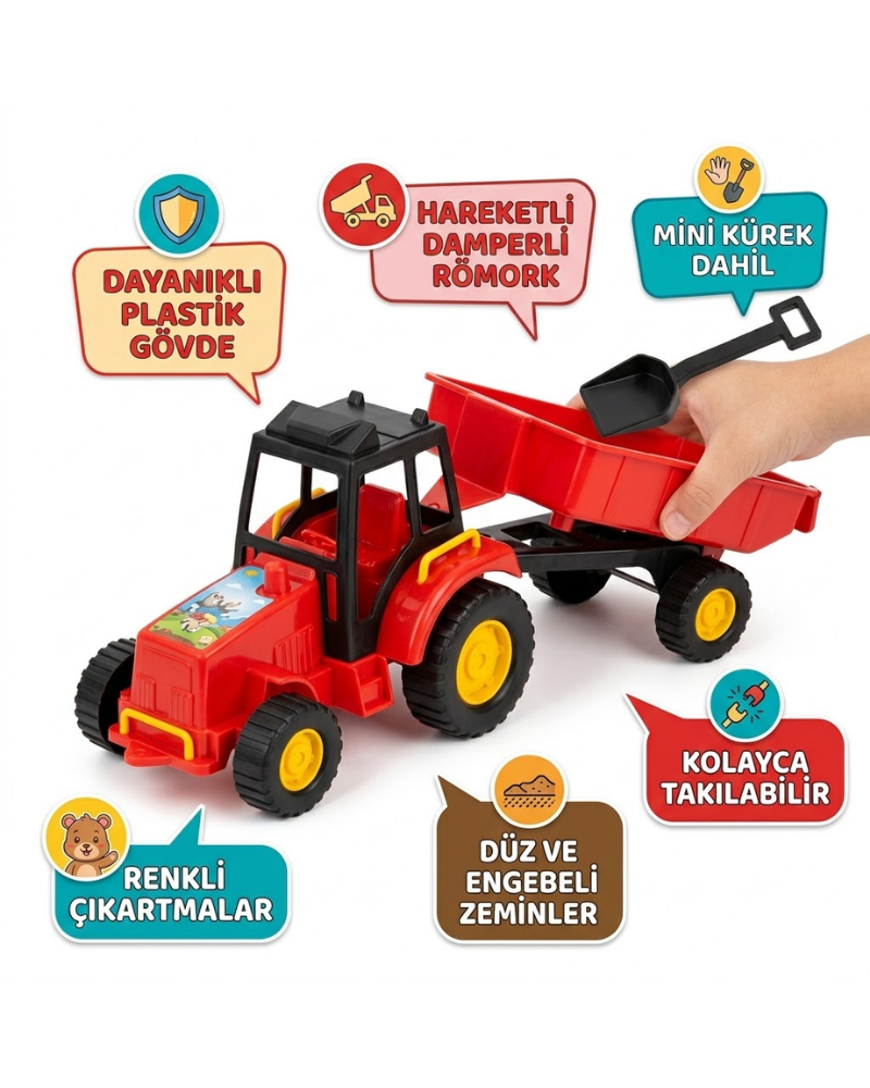 BÜYÜK RÖMORKLU TRAKTÖR
