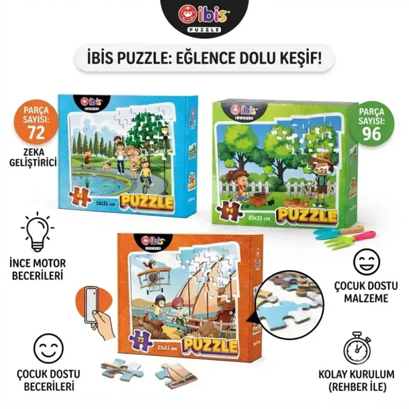 23*33 CM PUZZLE ÇEŞİTLERİ
