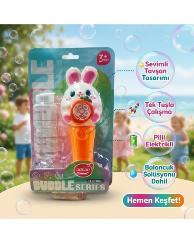 FİGÜRLÜ PİLLİ KÖPÜK ATAN TABANCA