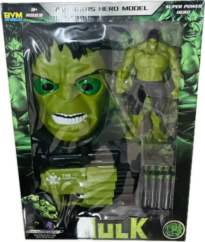 YEŞİL MASKE VE SİLAH
