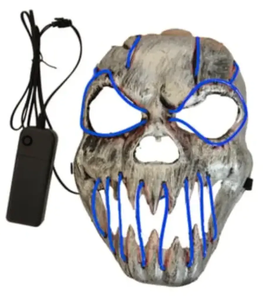 IŞIKLI HALLOWEEN MASKE