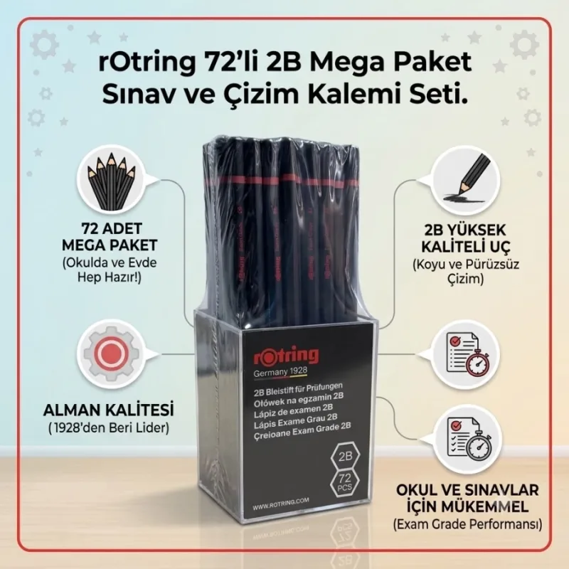 ROTRİNG KURŞUN SINAV KALEMİ