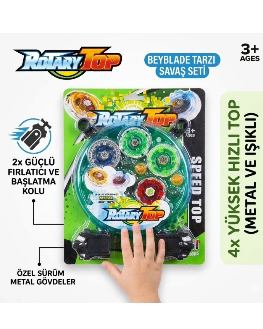 BEYBLADE 4 LÜ VAKUMLU