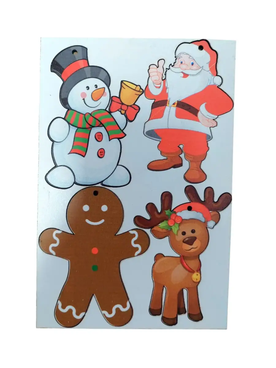 AHŞAP AĞAÇ SÜSÜ