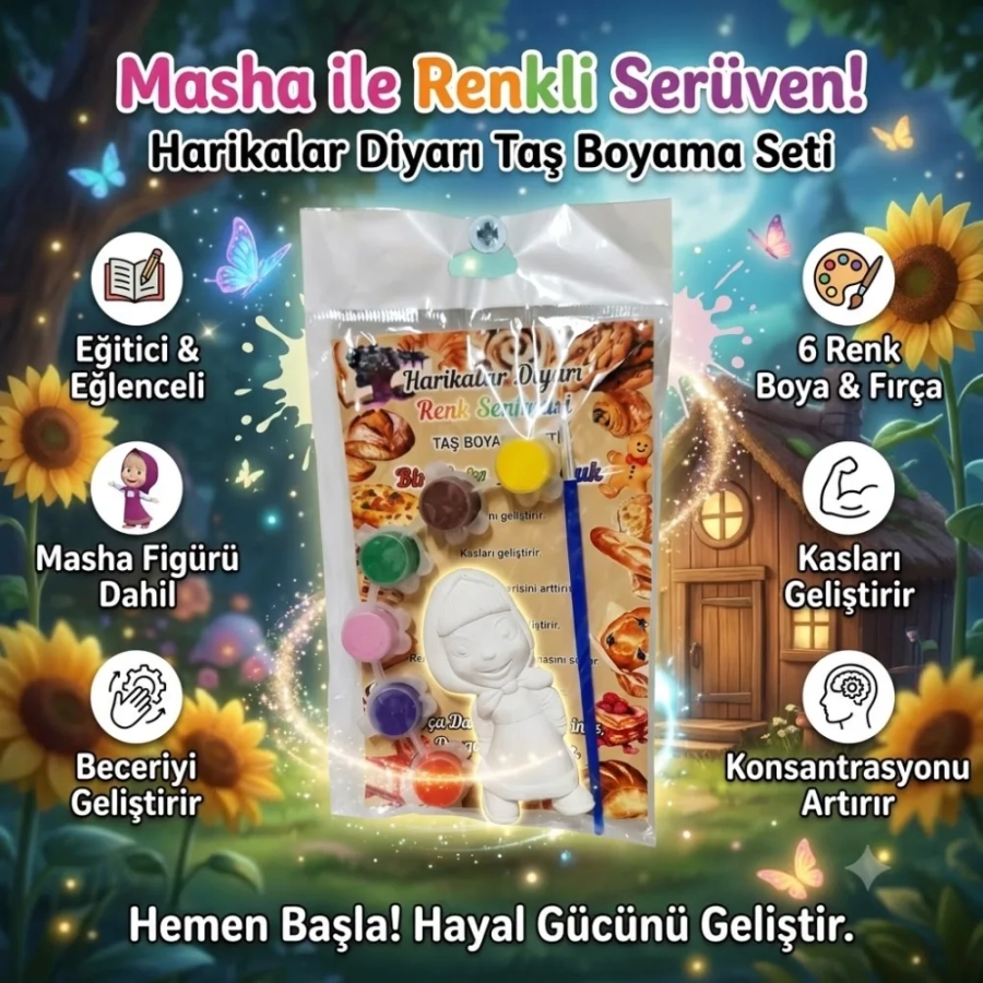 MAŞA TAŞ BOYAMA