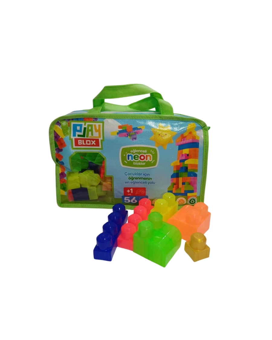 56 PCS NEON BLOKLAR