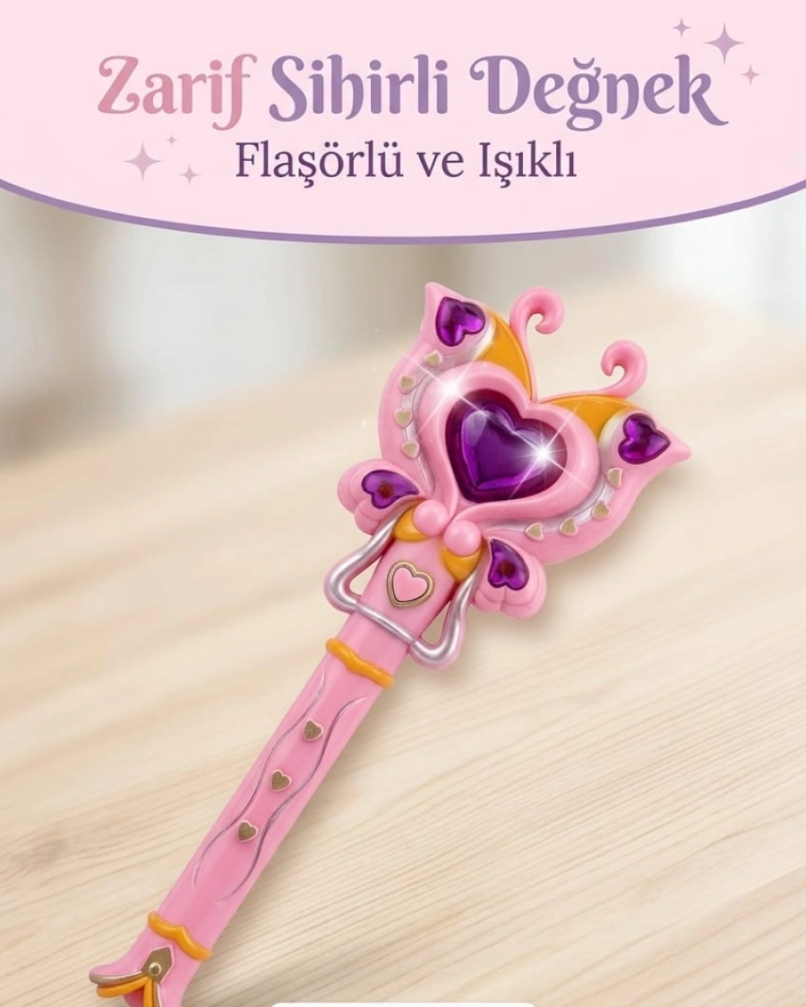 POŞETLİ IŞIKLI KALPLİ ÇUBUK