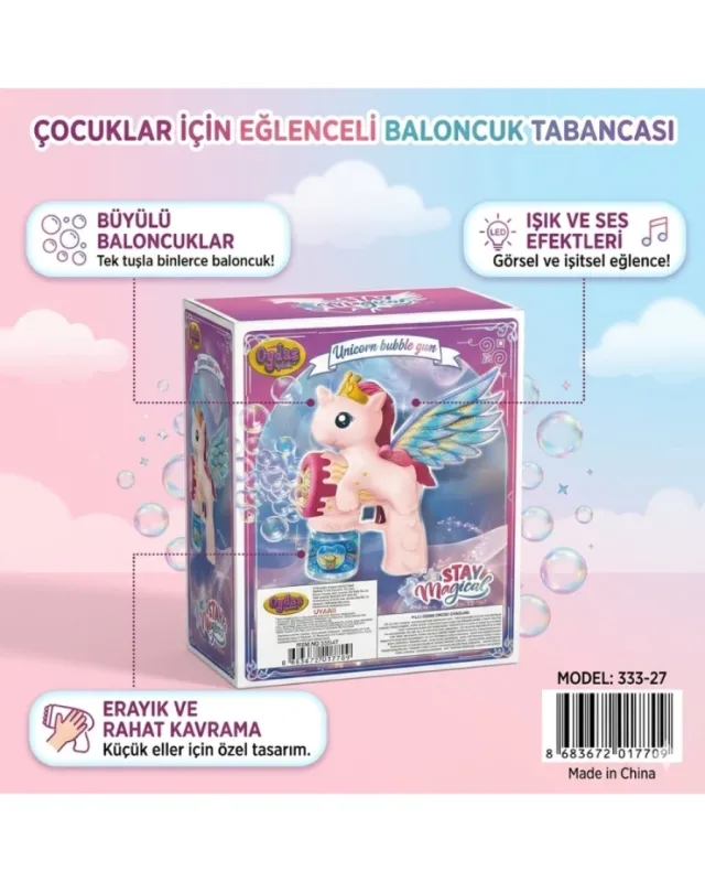 KANATLI UNICORN KÖPÜK TABANCASI