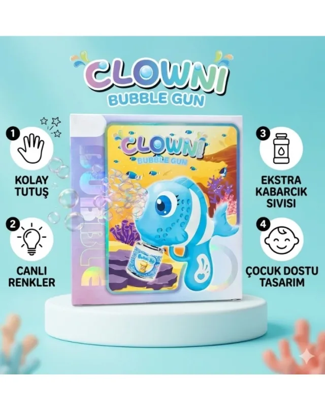 BALIK PİLLİ KÖPÜK TABANCASI