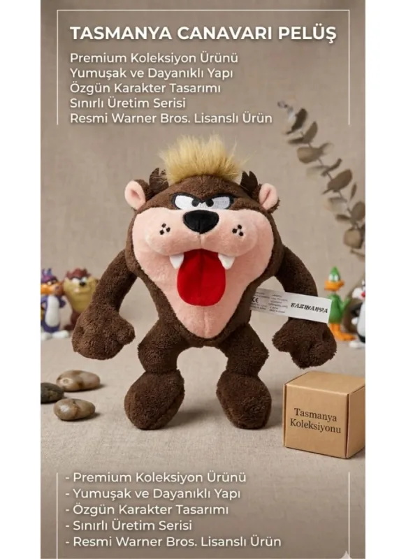 PELUŞ TAZMANYA CANAVARI