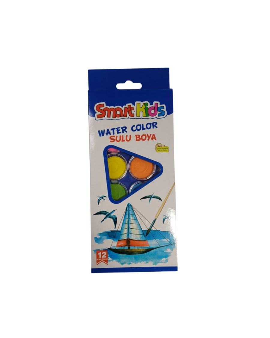 SMART KIDS 12Lİ SULU BOYA