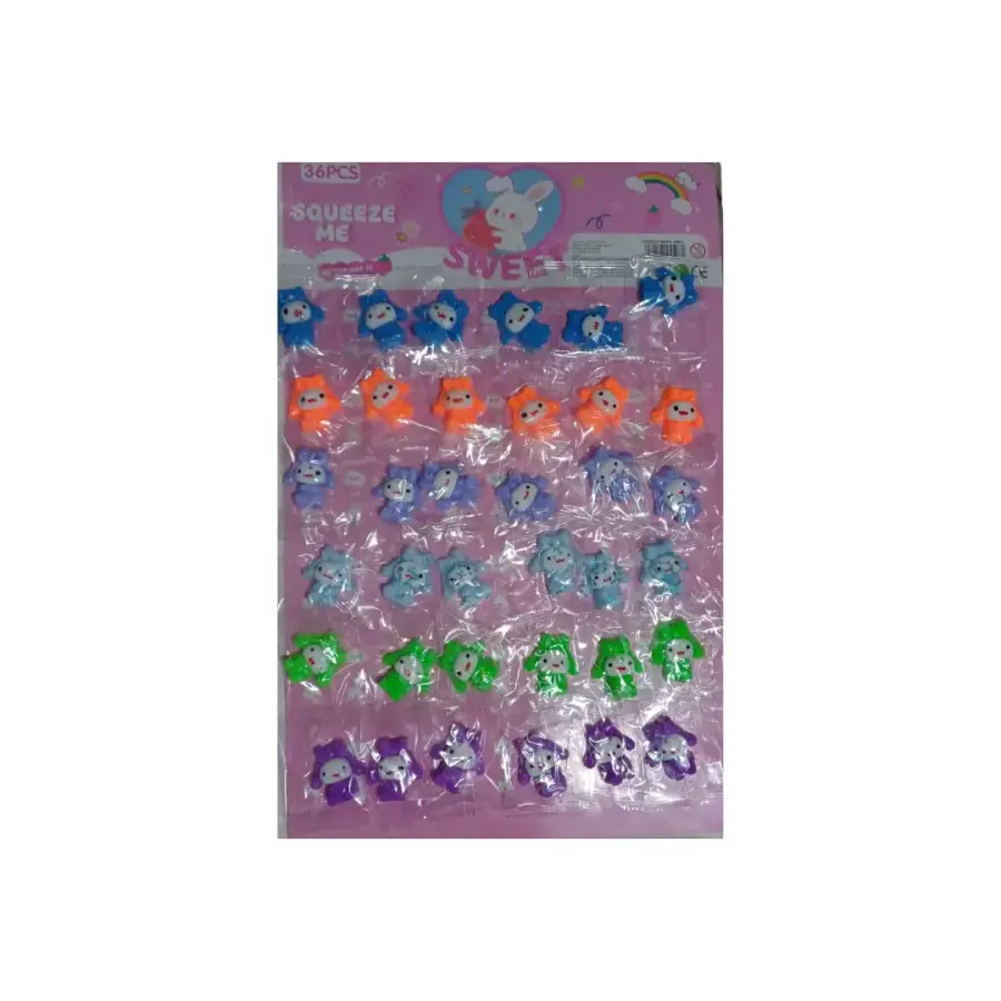 LABUBU PATİ KARTELA 72Lİ