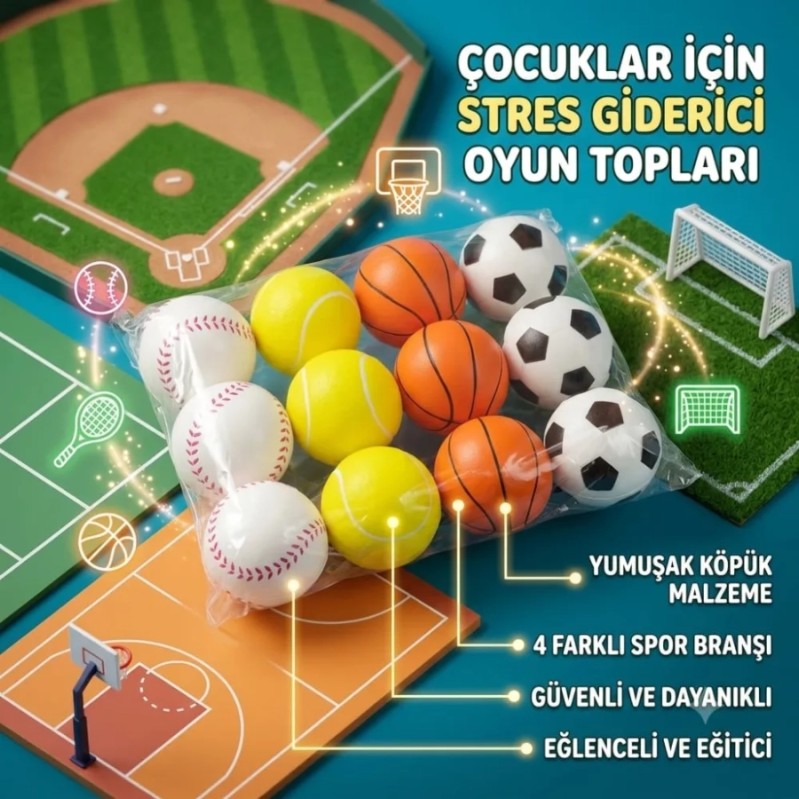 12Lİ STRES TOPU