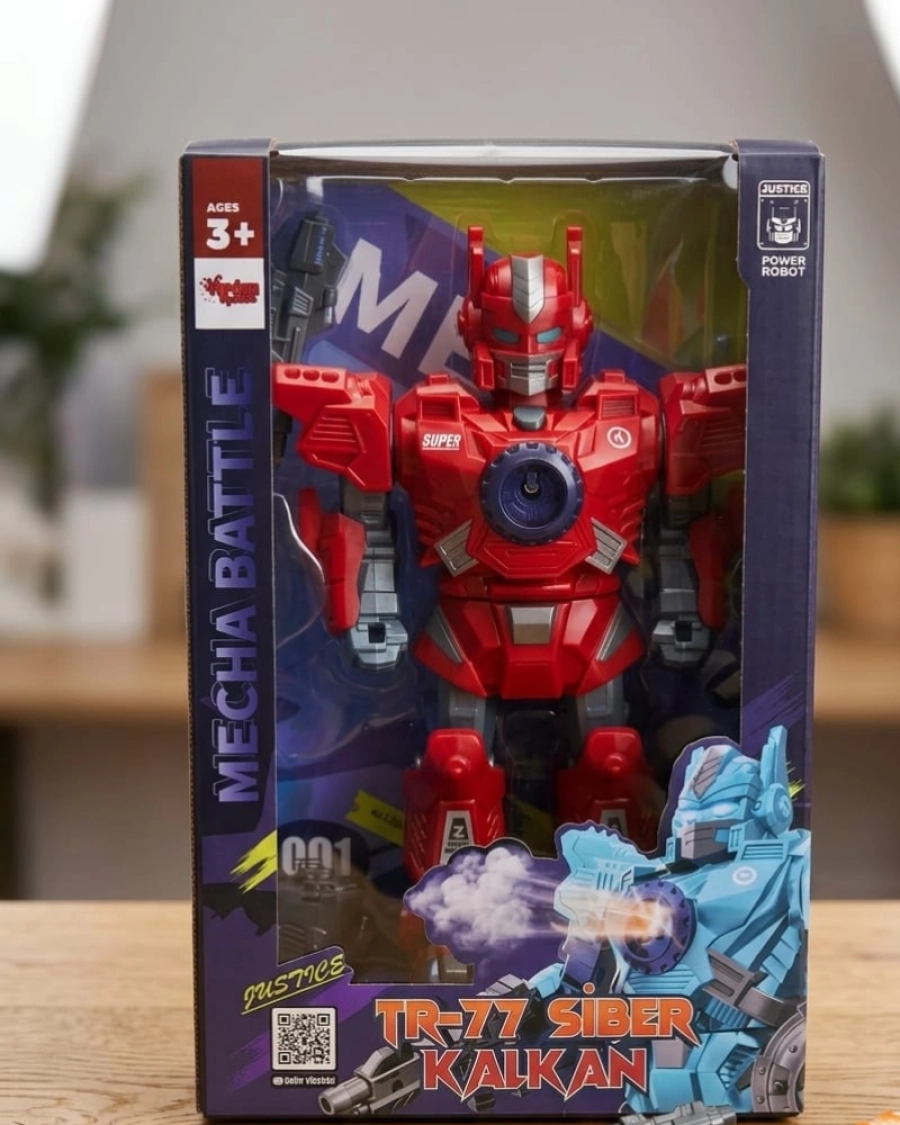 IŞIKLI MÜZİKLİ BUHAR ATAN ROBOT