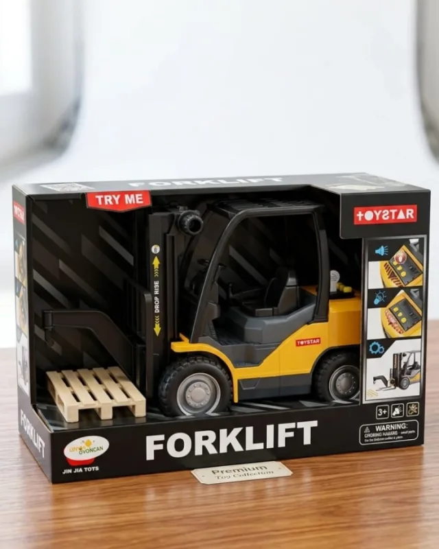 SÜRTMELİ IŞIKLI SESLİ FORKLİFT