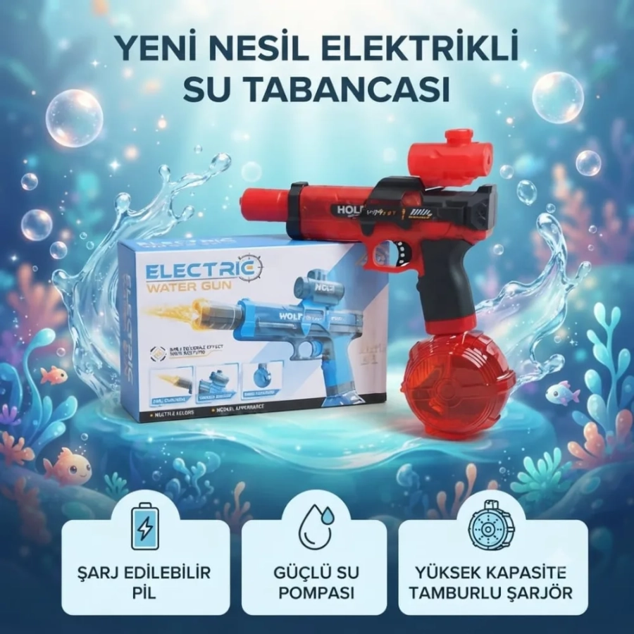 ŞARJLI SU TABANCASI