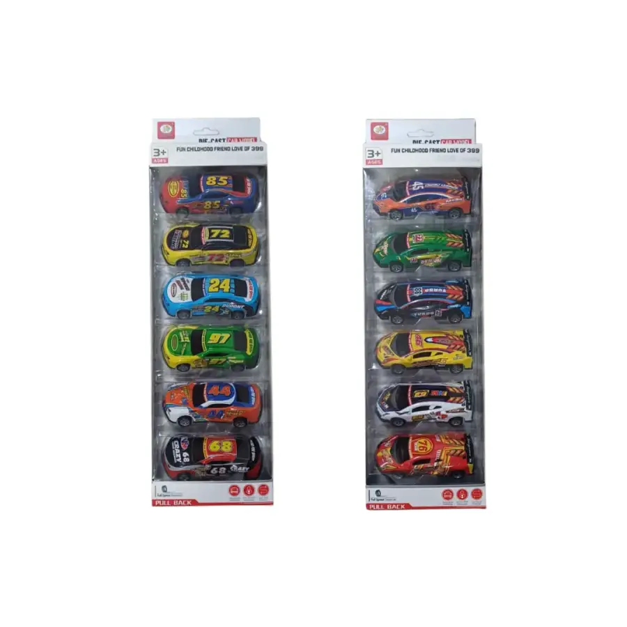 6 PCS FULL METAL ARABA