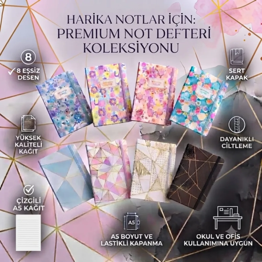 RENKLİ NOTEBOOK