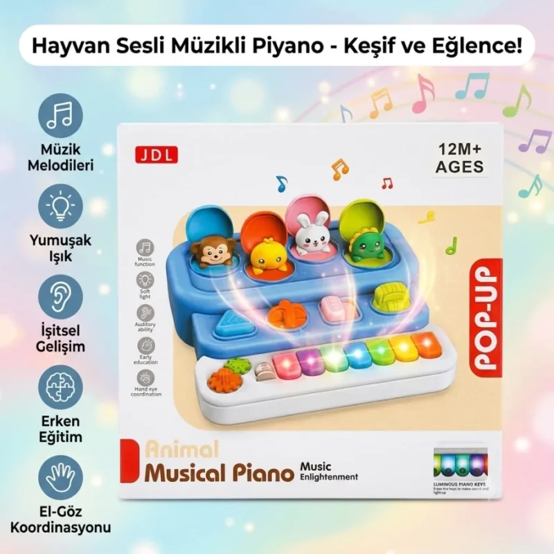 PİYANOLU SEVİMLİ OYUNCAK
