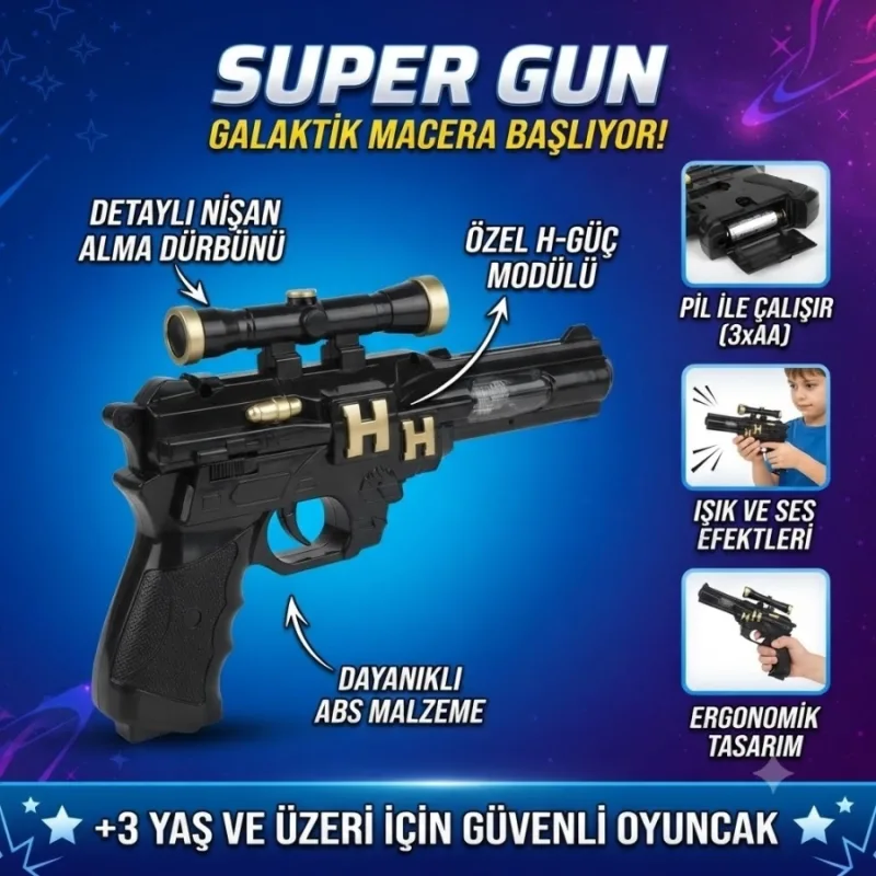 POŞETLİ PİLLİ SİLAH
