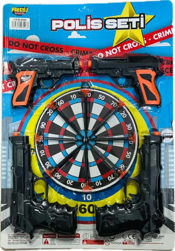 4 TABANCALI POLİS SET