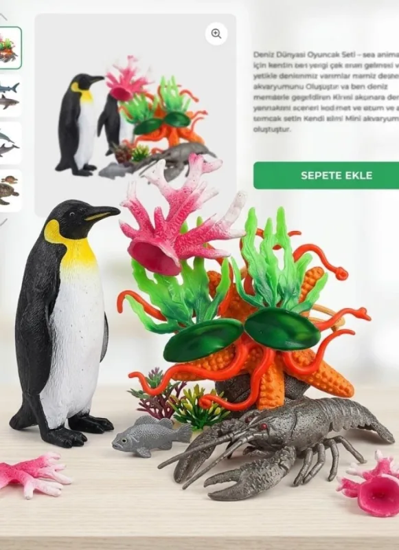HAYVAN SET PENGUENLİ