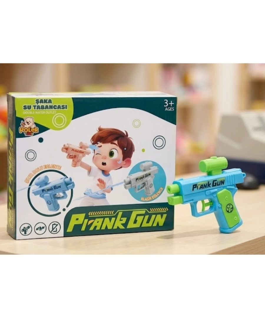 ÇİFT SU ÇIKIŞLI ŞAKA SU TABANCASI