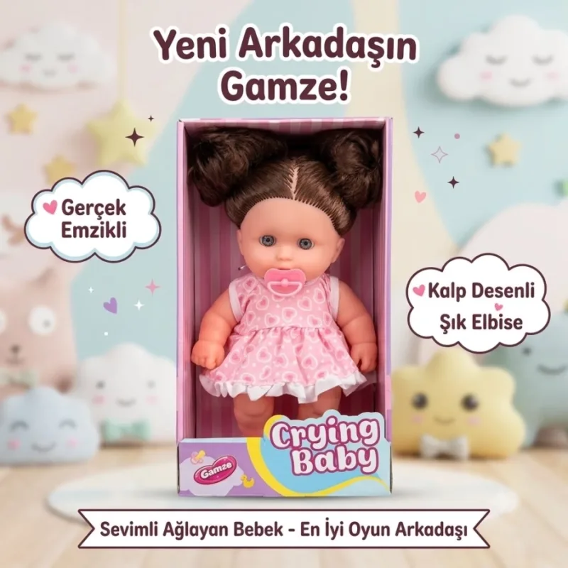 BEBEK AĞLAYAN 25CM GAMZE