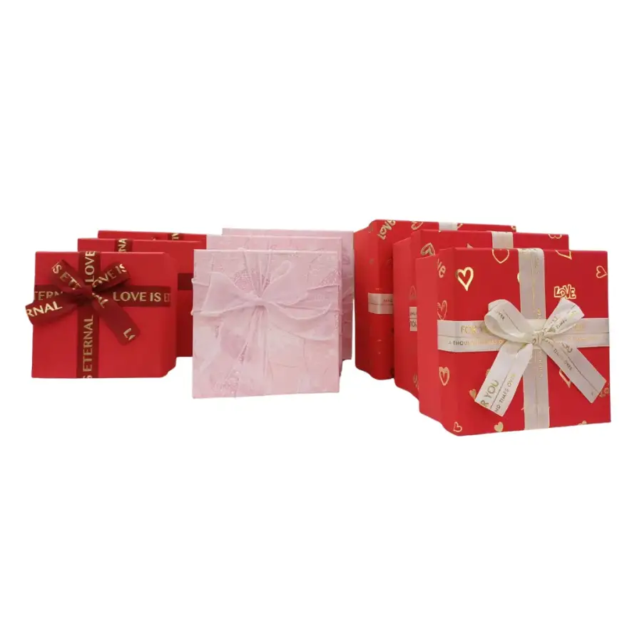 KARE HEDİYE KUTUSU 3'LÜ