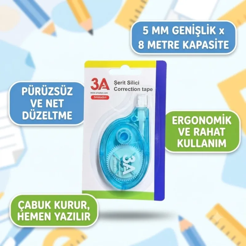 YAZI ŞERİT SİLİCİ 5MM*8MM