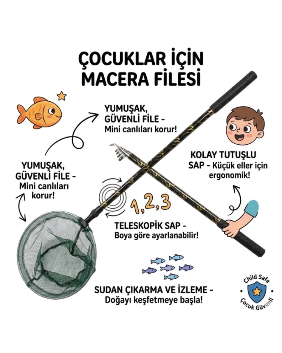 YALDIZLI SAP UZAYAN BALIK KEPÇESİ